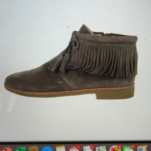 Kate Spade Suede Bow Accent Boots